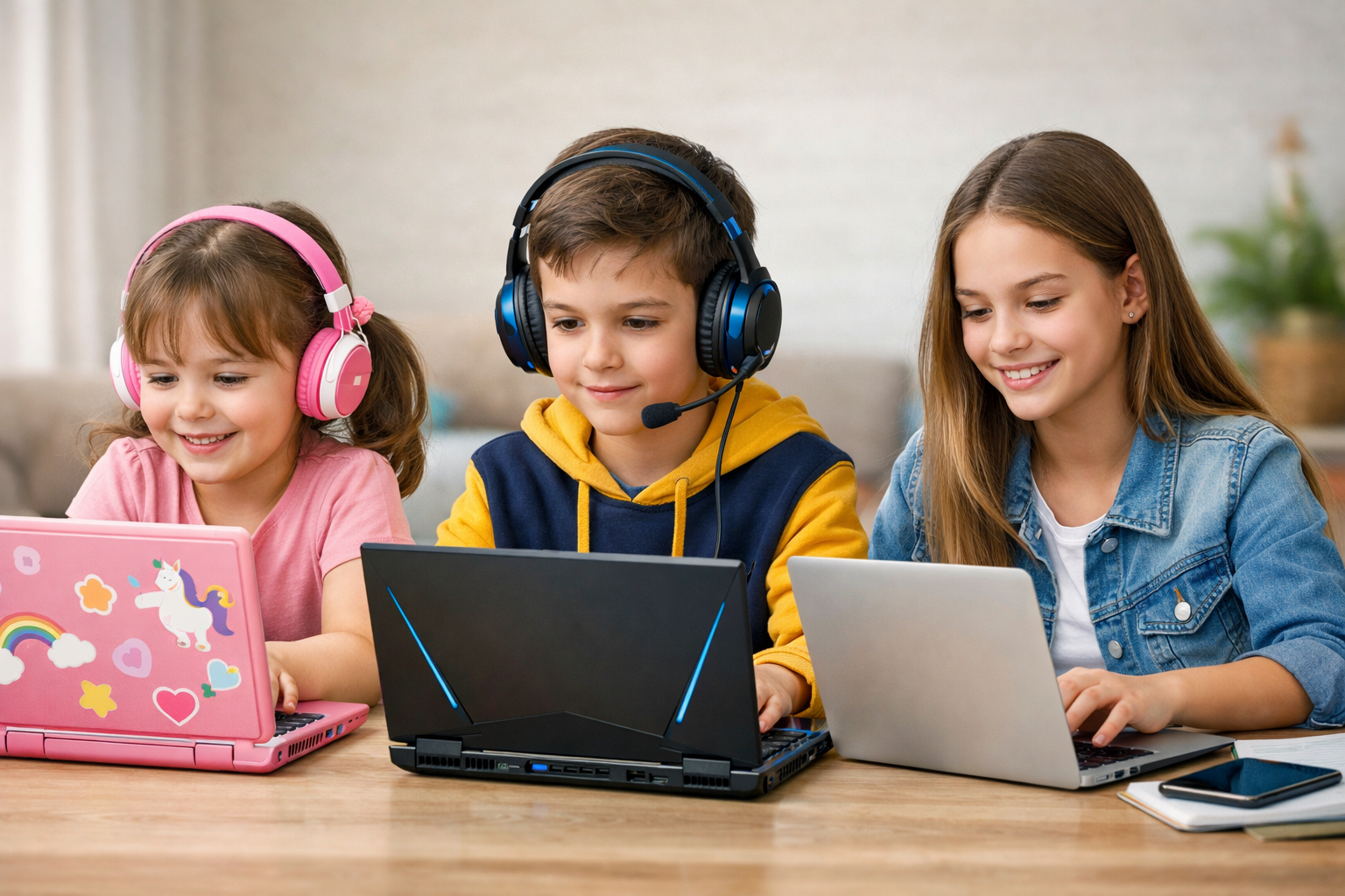 notebook infantil ideal para cada idade