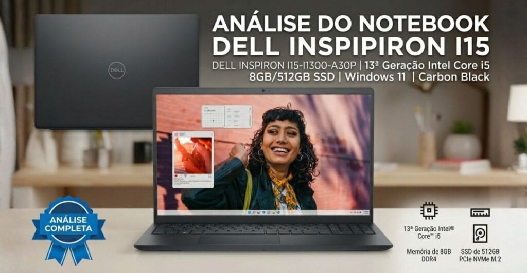 Análise do notebook Dell Inspiron I15-I1300-A30P