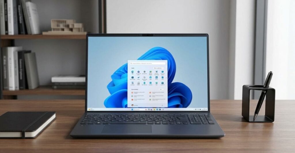 VAIO FE16 VJFE62F11X-B0321H em uso para home office e multitarefa
