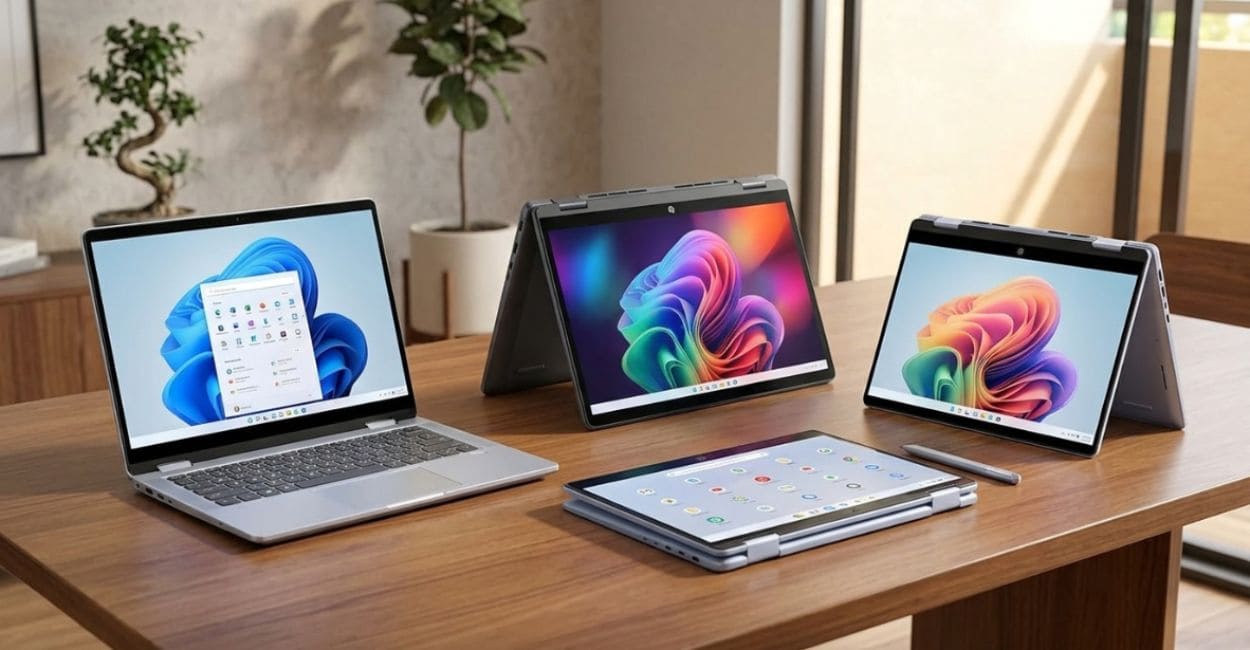 Melhor notebook 2 em 1 de 2026 com tela touchscreen e modo tablet