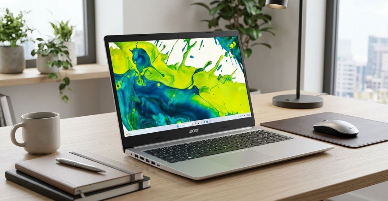 notebook acer aspire 5 é bom para estudos, trabalho e multitarefa