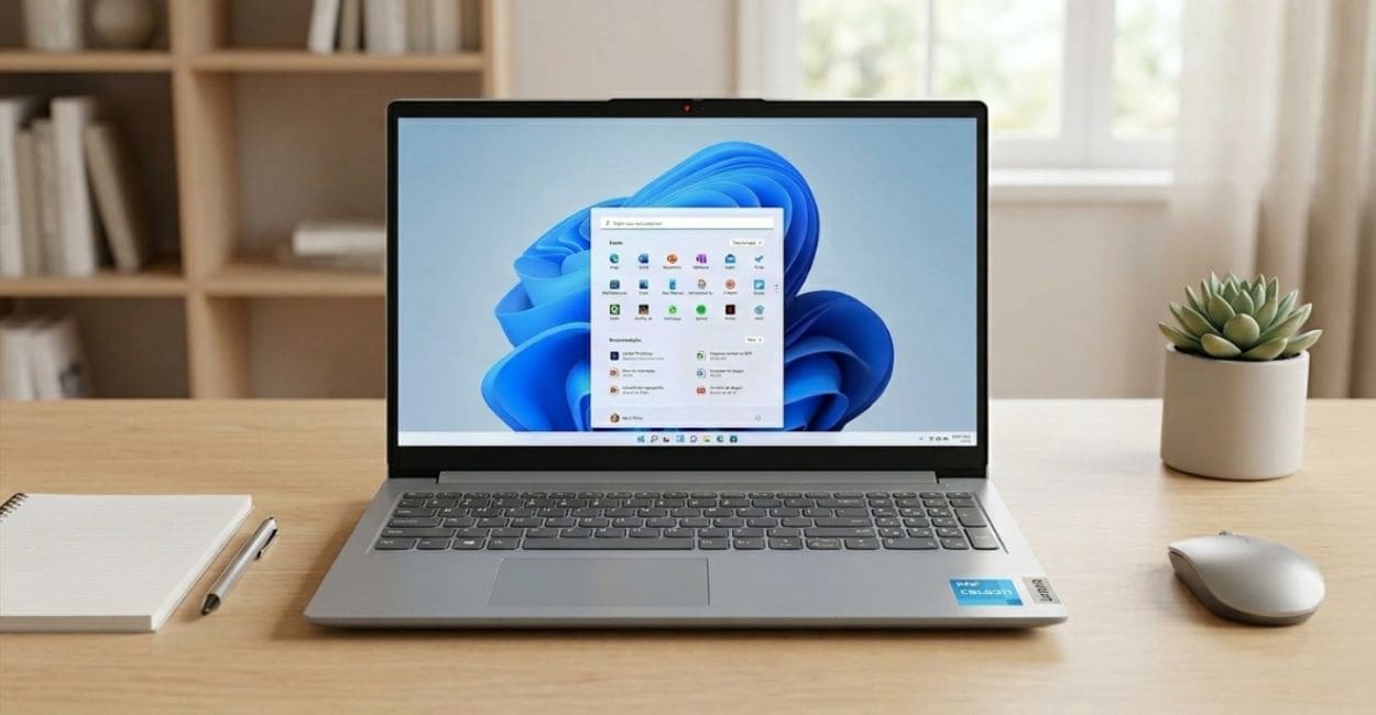 Notebook Lenovo IdeaPad 1i é bom para estudos e produtividade básica