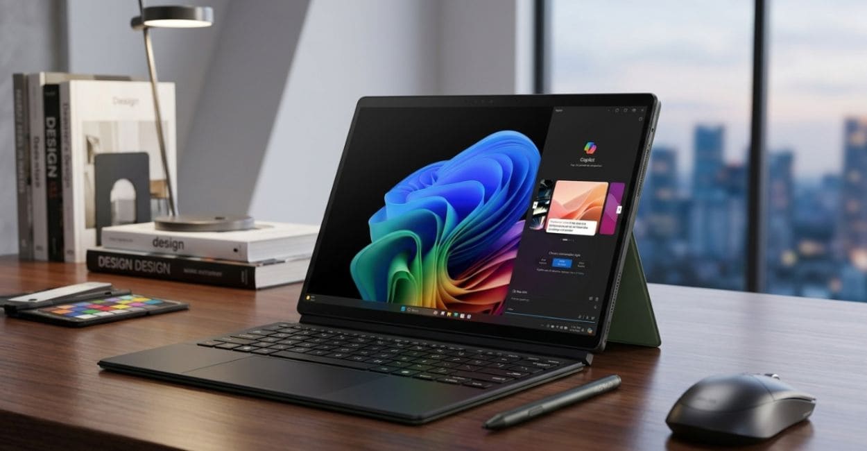 ASUS ProArt PZ13 notebook 2 em 1 com tela AMOLED 3K e Snapdragon X Plus