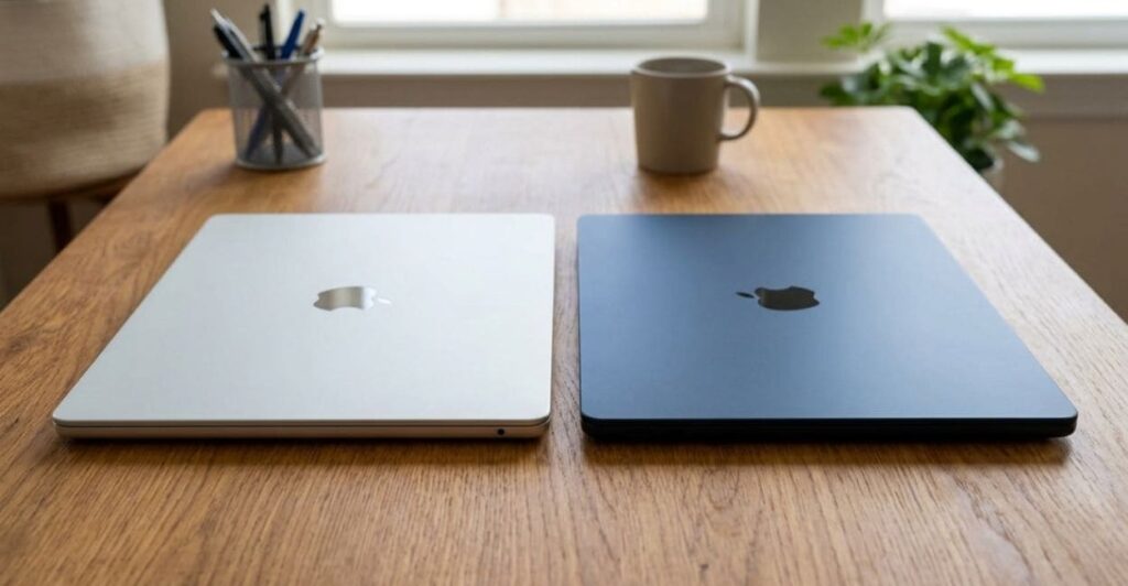 MacBook Air M2 disponível em diferentes opções de cores