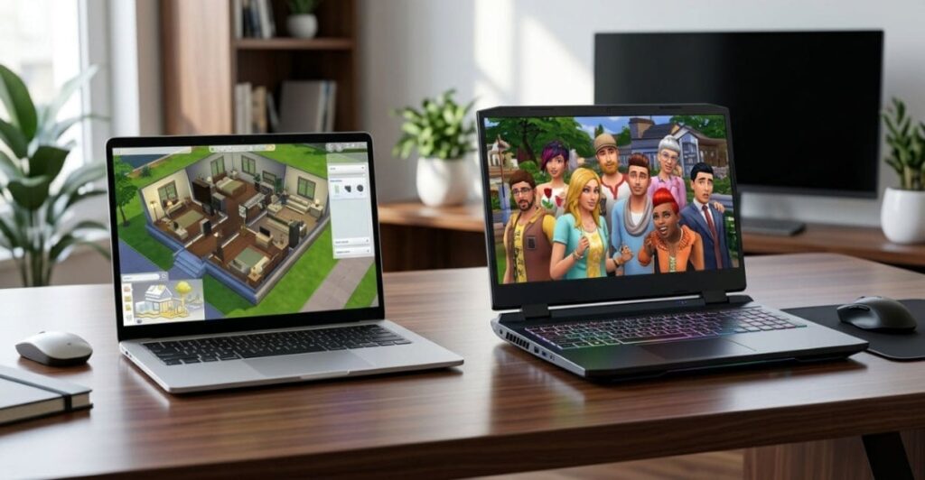 notebook para jogar the sims 4