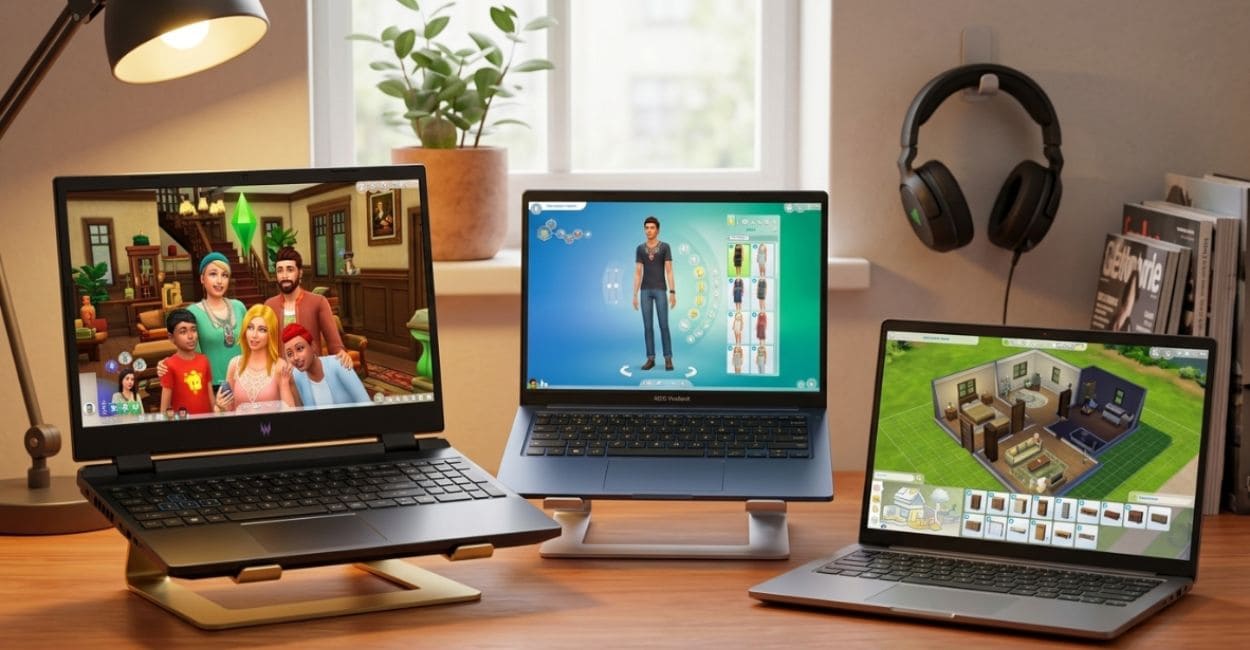 notebook que roda the sims 4