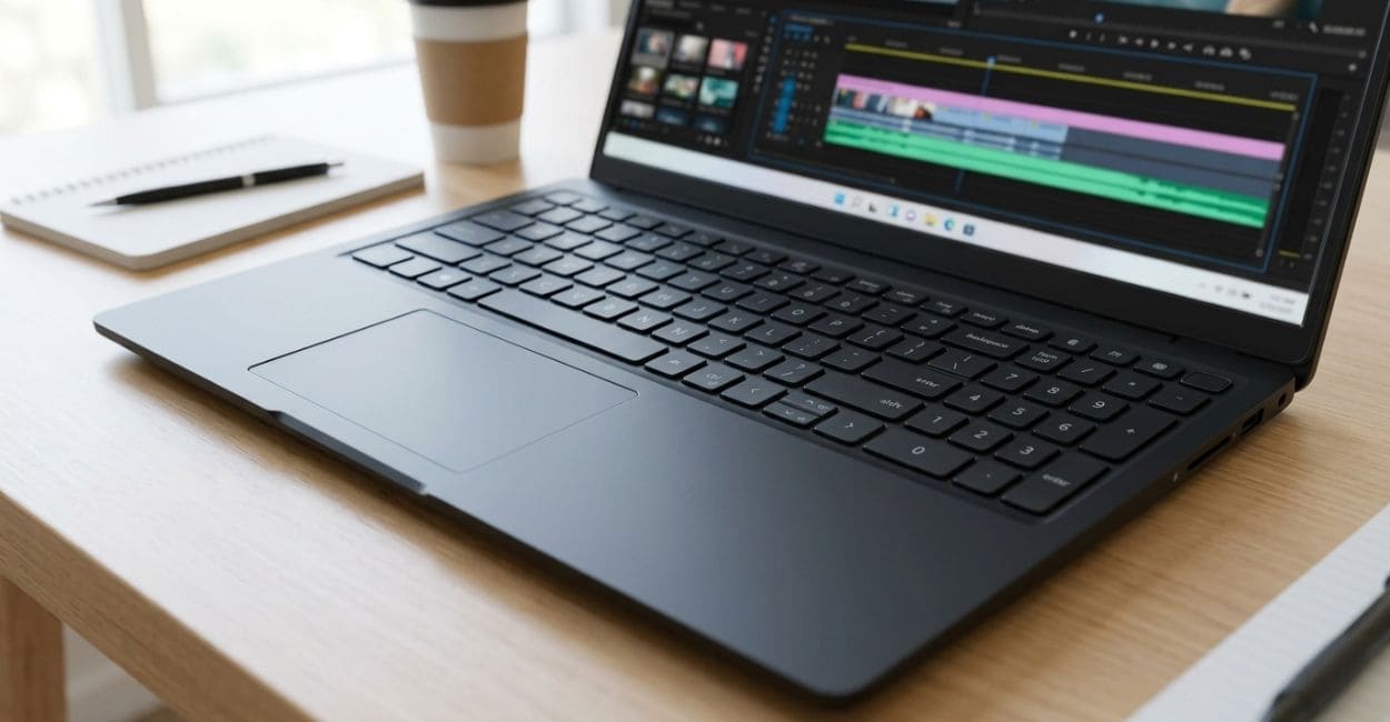 Teclado com bloco numérico e touchpad do Dell Inspiron 15 i7